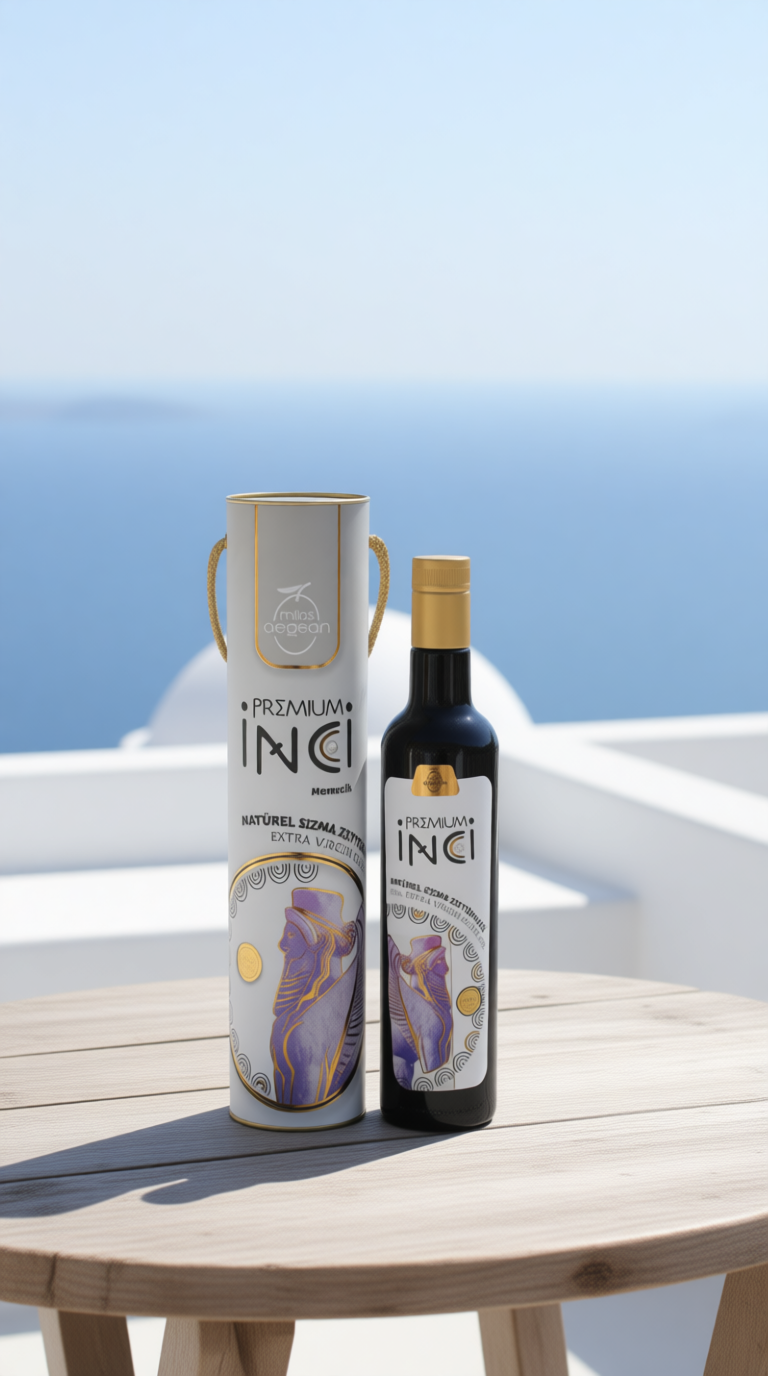 İnci | Erken Hasat Soğuk Sıkım Milas Memecik Zeytinyağı | Yüksek Polifenollü