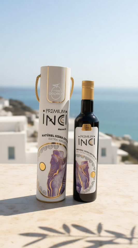 İnci | Erken Hasat Soğuk Sıkım Milas Memecik Zeytinyağı | Yüksek Polifenollü