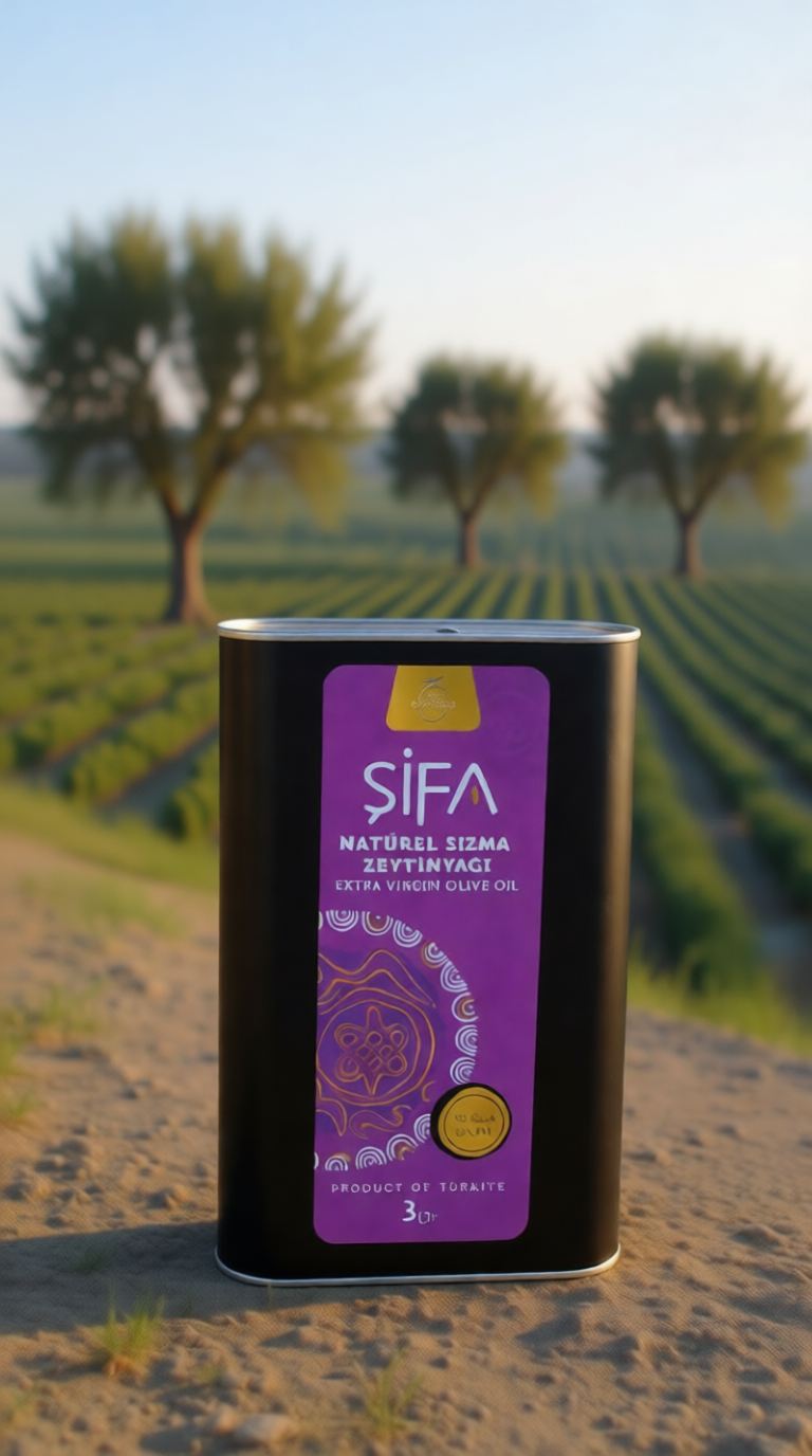 Şifa | 3 Litre – Erken Hasat Soğuk Sıkım Milas Memecik Zeytinyağı | Günlük Kullanım İçin Üstün Kalite