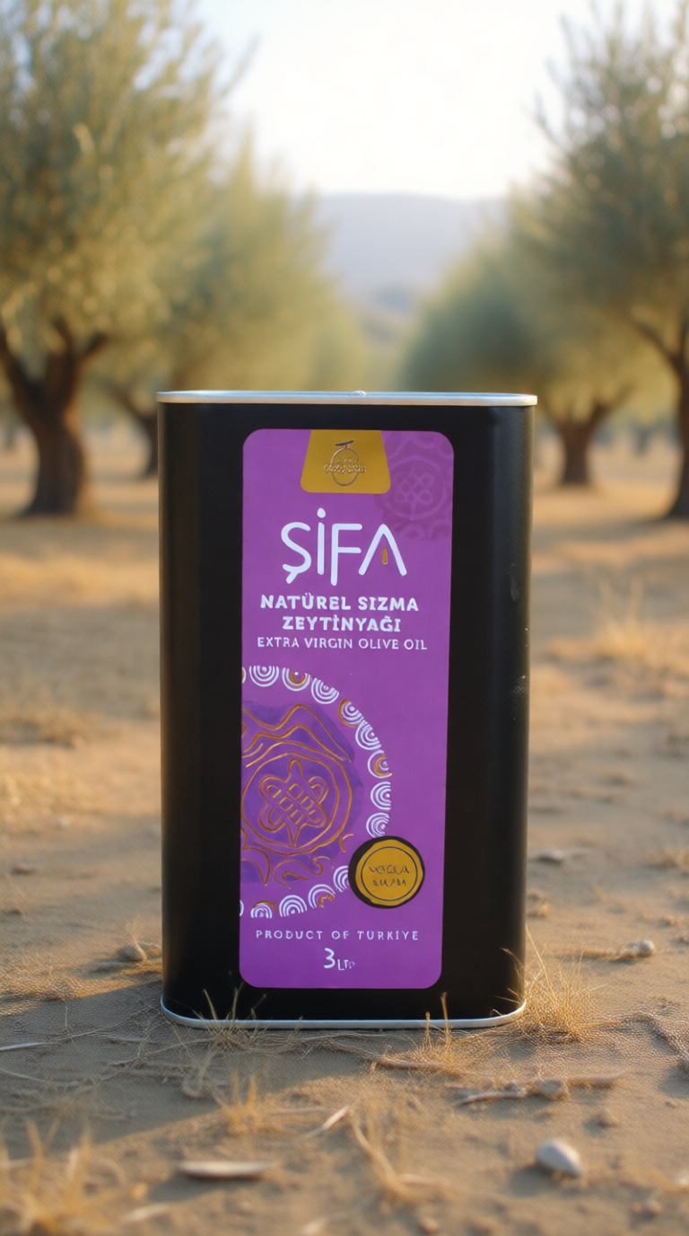 Şifa | 3 Litre – Erken Hasat Soğuk Sıkım Milas Memecik Zeytinyağı | Günlük Kullanım İçin Üstün Kalite