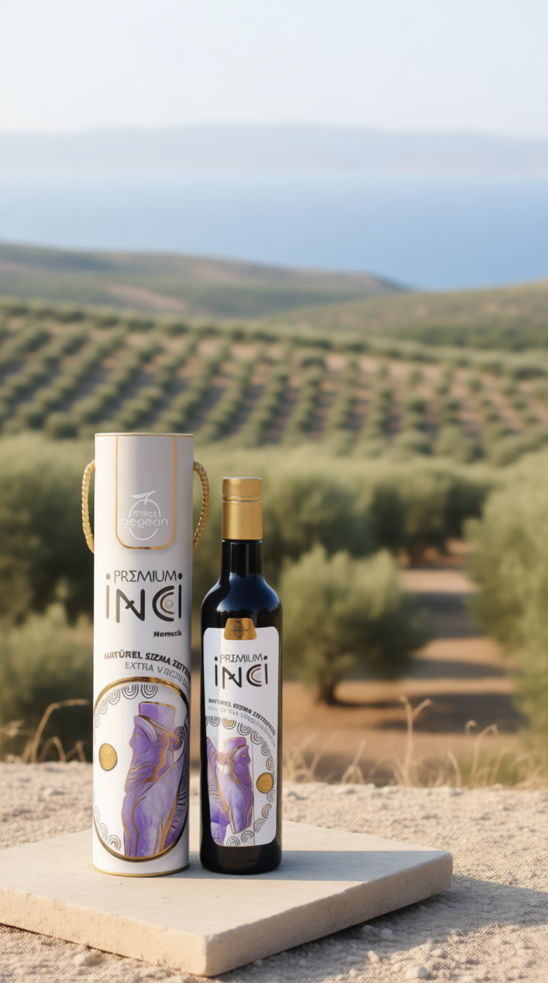 İnci | Erken Hasat Soğuk Sıkım Milas Memecik Zeytinyağı | Yüksek Polifenollü