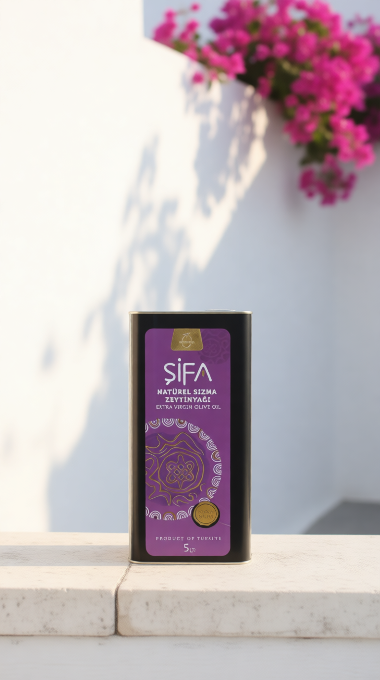 Şifa | 5 Litre – Erken Hasat Soğuk Sıkım Milas Memecik Zeytinyağı | Uzun Süreli Üstün Kalite