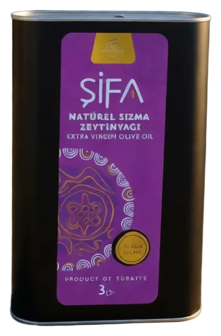 Şifa | 3 Litre – Erken Hasat Soğuk Sıkım Milas Memecik Zeytinyağı | Günlük Kullanım İçin Üstün Kalite