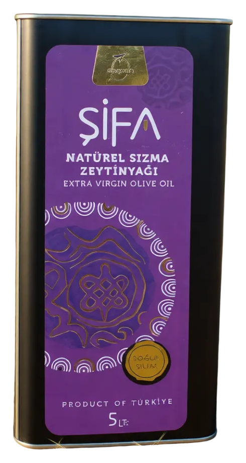 Şifa | 5 Litre – Erken Hasat Soğuk Sıkım Milas Memecik Zeytinyağı | Uzun Süreli Üstün Kalite